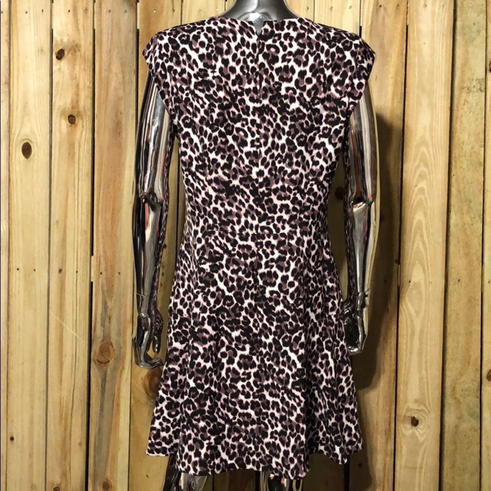 Rebecca Taylor purple animal print dress - Picture 6 of 6